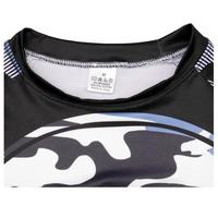 Koszulka uciskowa z długim rękawem mężczyźni szybkie suche siłownia T Shirt Fitness Sport koszula mężczyzna Rashgard siłownia trening rajstopy dla mężczyzn 5
